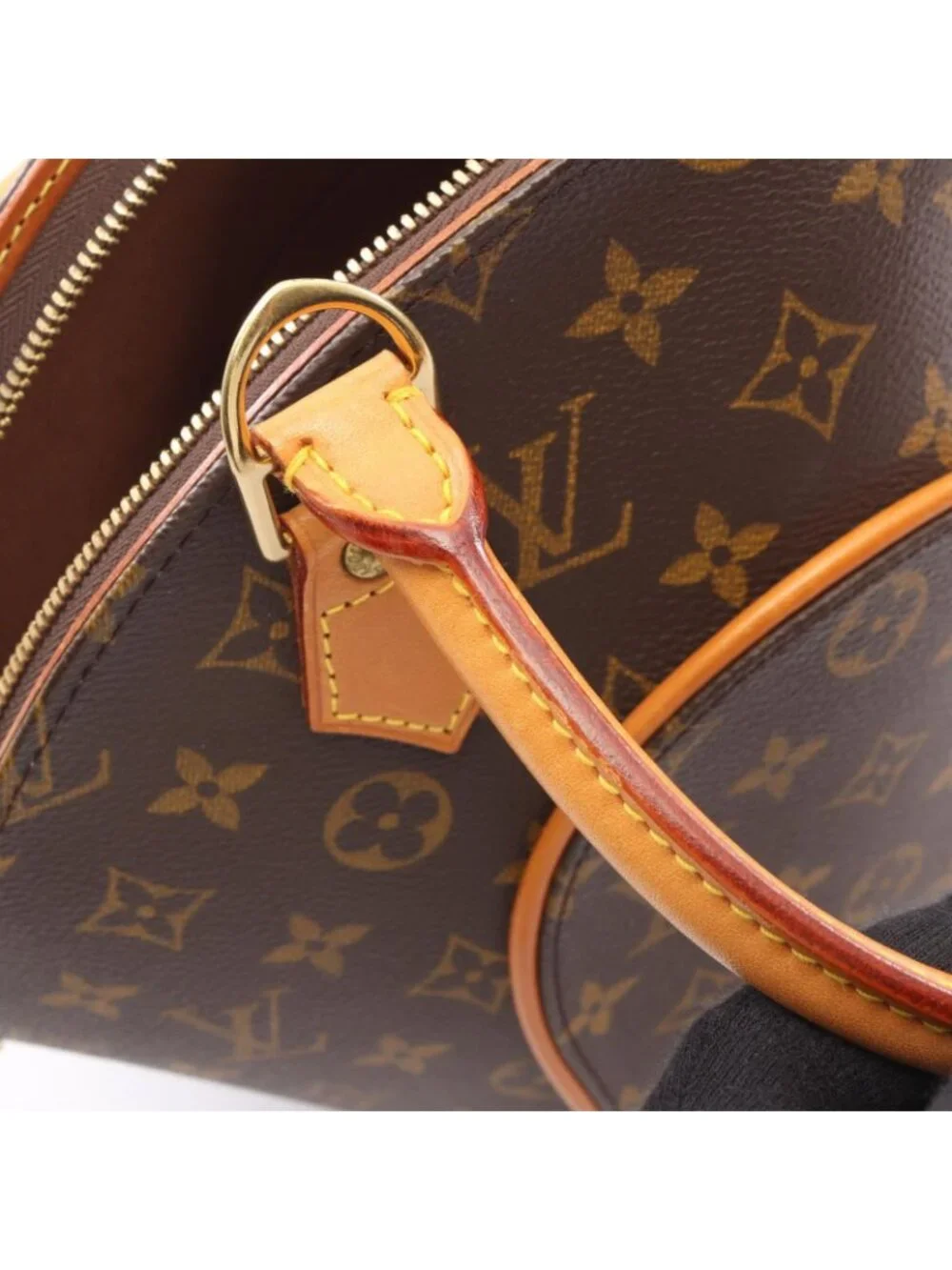 Louis Vuitton Ellipse PM Monogram Canvas Leather Handbag